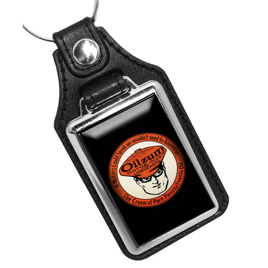 KR-811 Key Ring - Vintage Oilzum Gas and Lubricants Design
