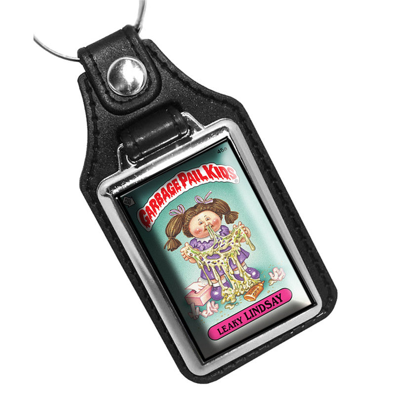 KR-830 Key Ring - Vintage Garbage Pail Kids Leaky Lindsay