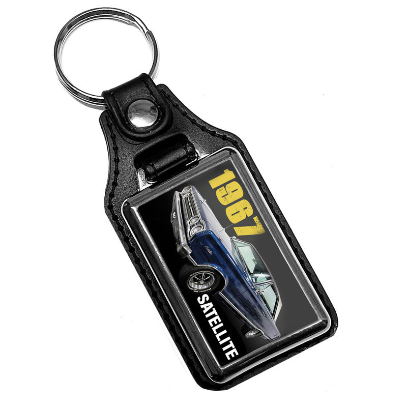 KR-840 Key Ring - Classic 1967 Plymouth Satelie Muscle Car