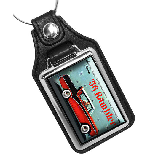 KR-848 Key Ring - Classic 1958 Red Rambler Design