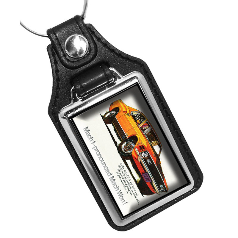 KR-853 Key Ring - Classic 1970 Mustang Mach One Muscle Car