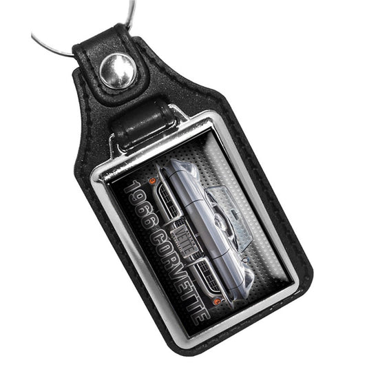 KR-869 Key Ring - Classic 1966 Corvette Muscle Car Design