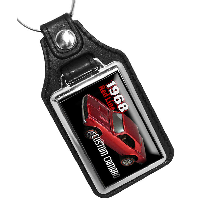 KR-875 Key Ring - Classic Hot Wheels Custom Camaro Die Cast Car