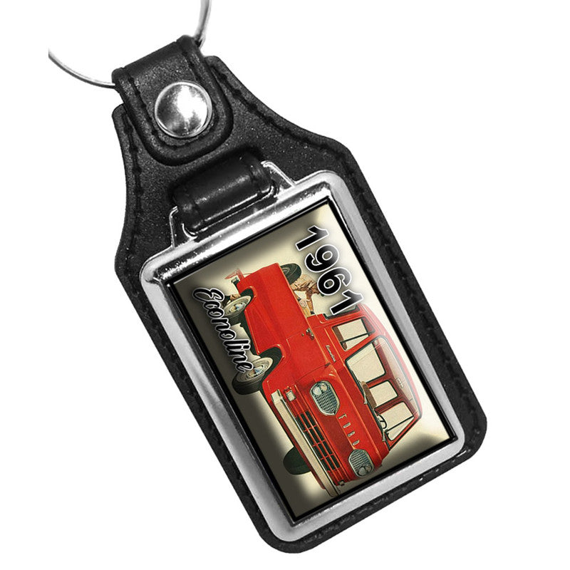 KR-881 Key Ring - 1961 Classic Ford Econoline Pick Up Truck
