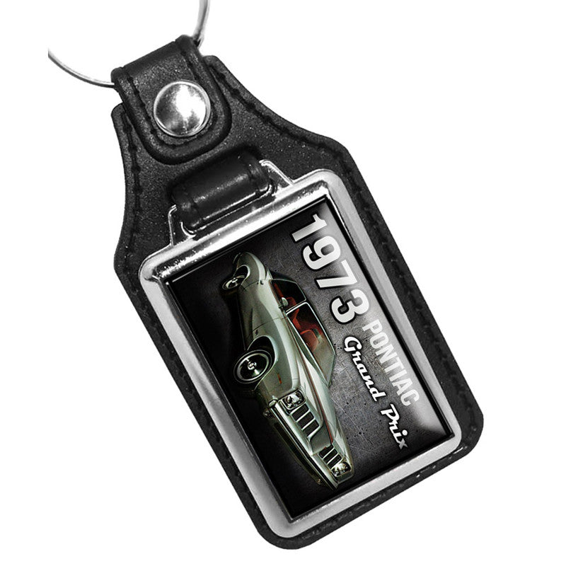 KR-885 Key Ring - Classic 1973 Pontiac Grand Prix Luxury Car