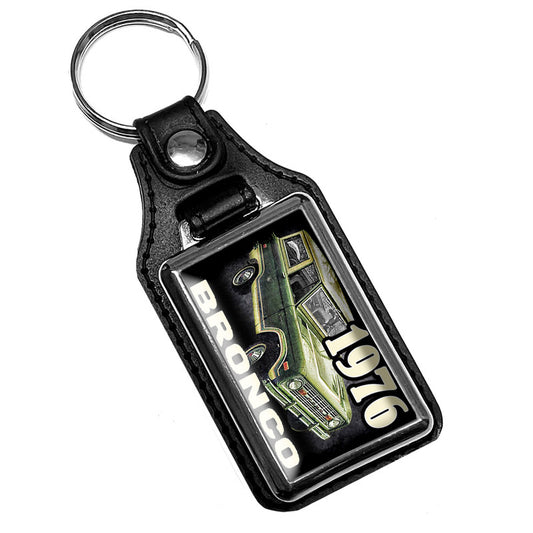 KR-891 Key Ring - Classic 1976 Ford Bronco 4x4 Vehicle