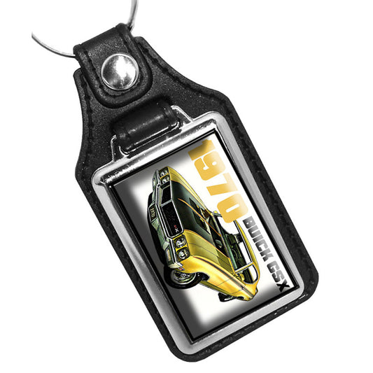 KR-893 Key Ring - Classic 1970 Buick GSX Muscle Car