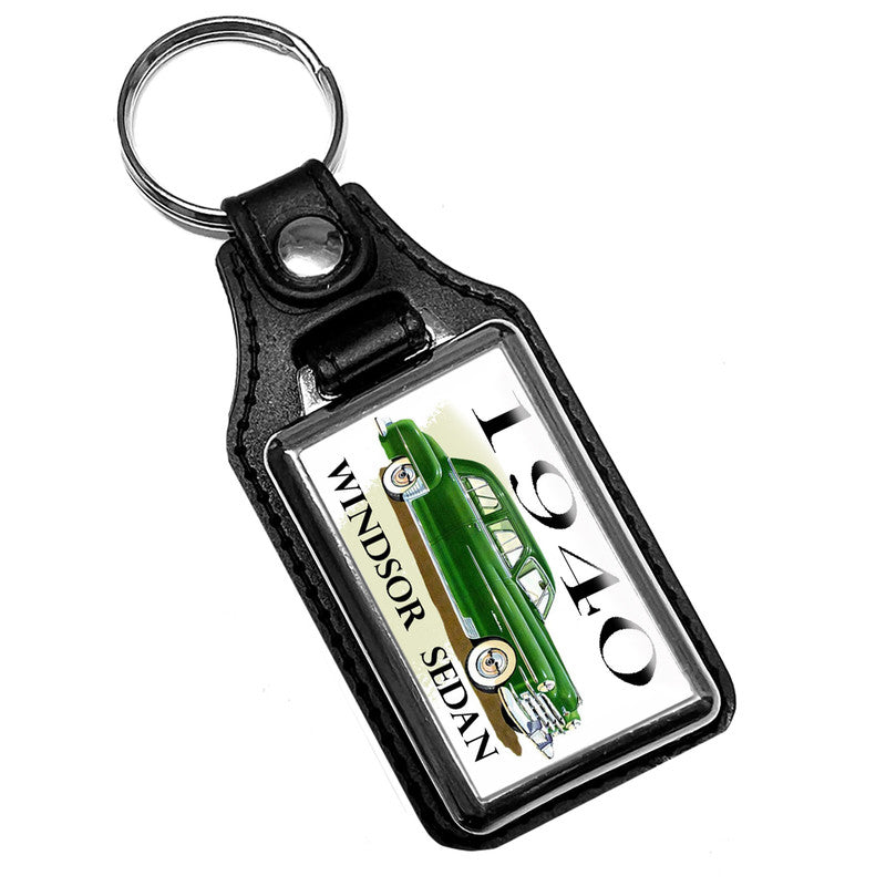 KR-895 Key Ring - Classic 1940 Chrysler Windsor Sedan