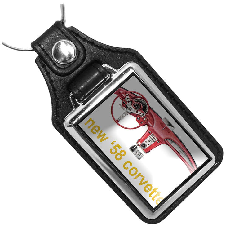 KR-933 Key Ring - The New 1958 Corvette American Muscle