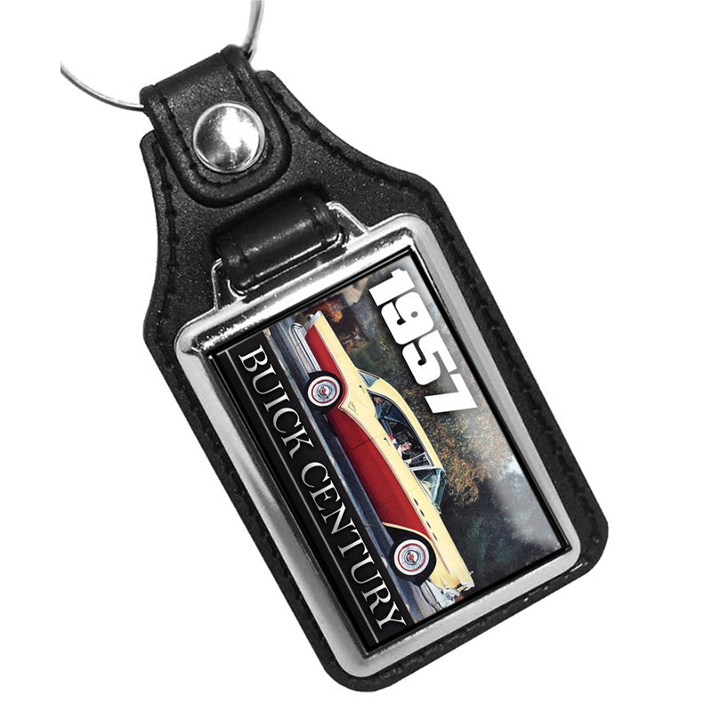 KR-941 Key Ring - Classic 1957 Buick Century Two Tone