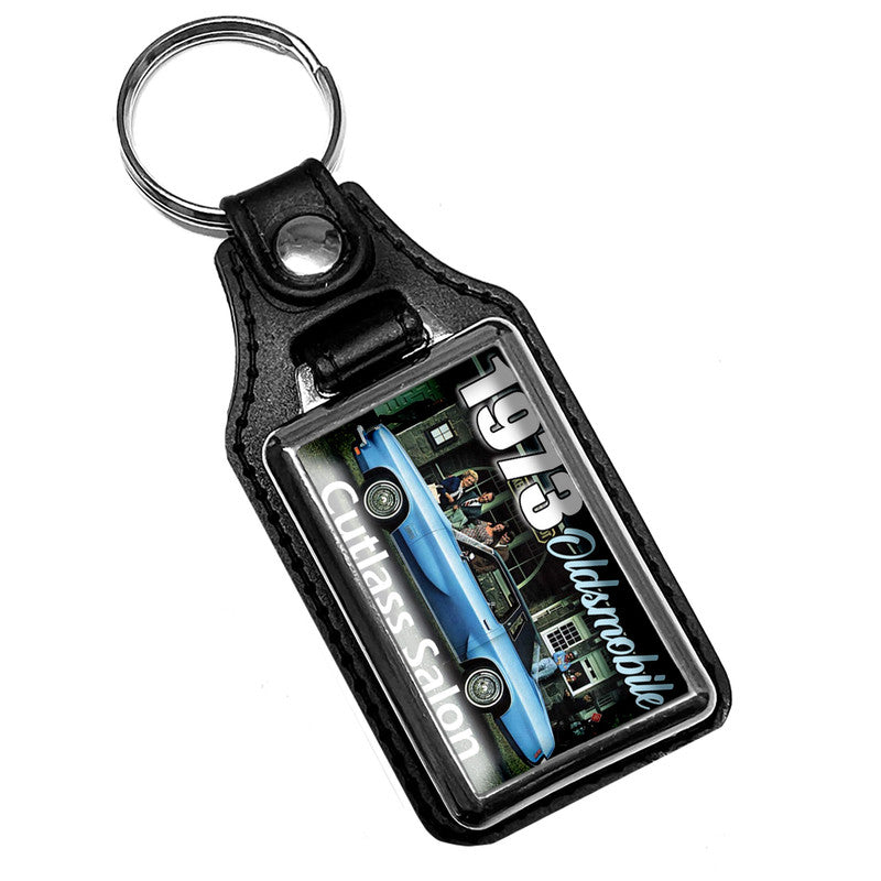 KR-983 Key Ring - Classic 1973 Oldsmobile Cutlass Salon