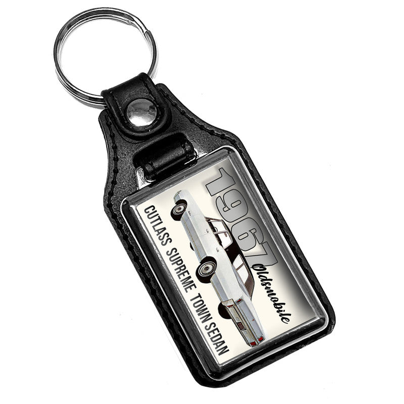 KR-996 Key Ring - Classic 1967 Oldsmobile Cutllas Supreme Town