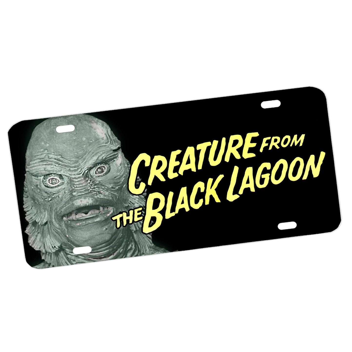 LP-015 License Plate - Horror Creature From The Black Lagoon Movie