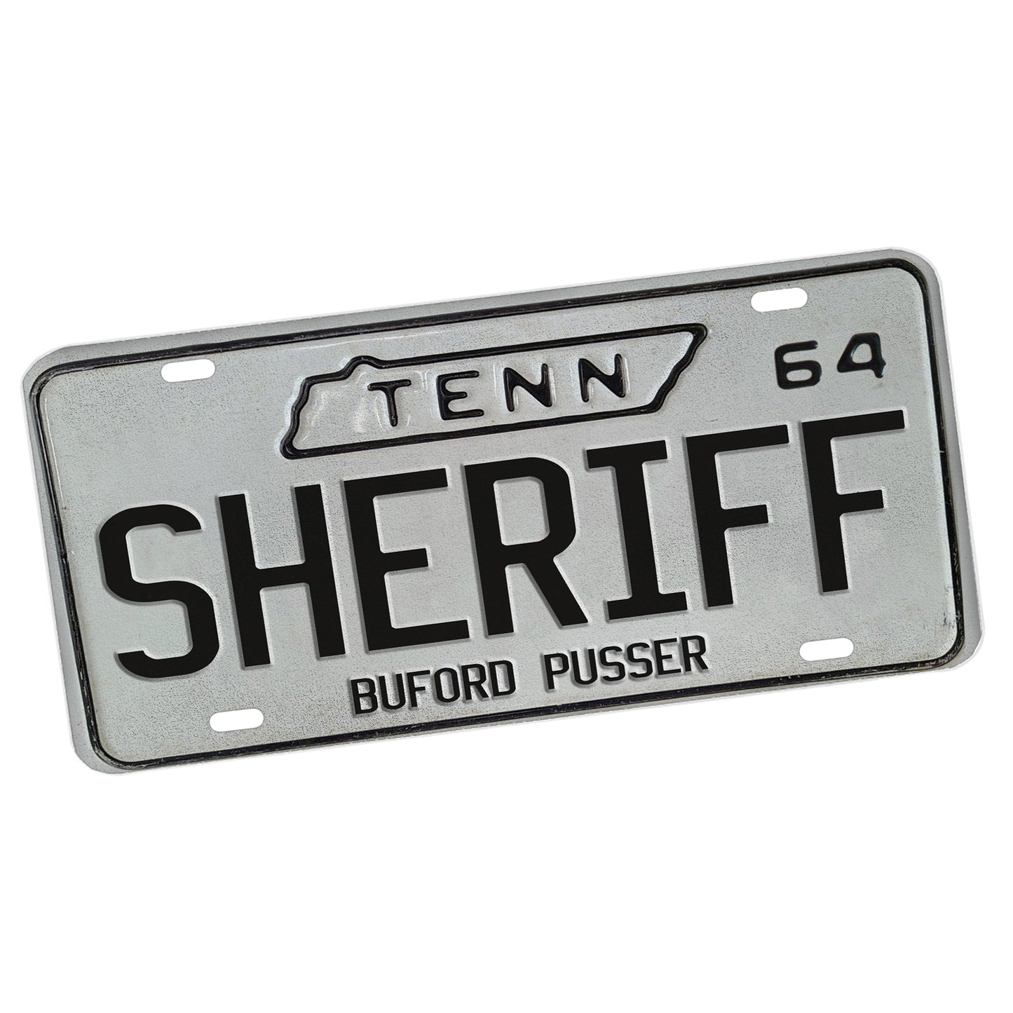 LP-040-2 License Plate - Tennessee Sheriff Buford Pusser Movie Sheriff