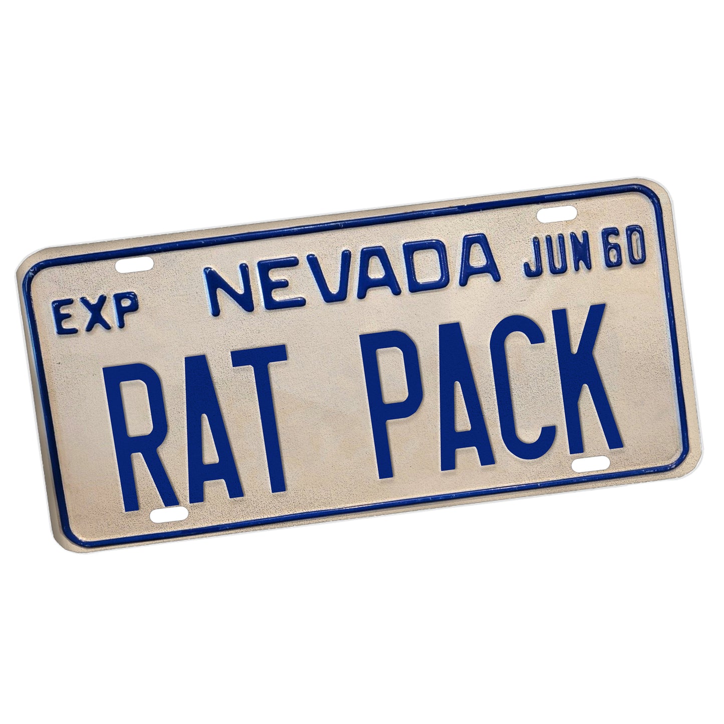 LP-042-2 License Plate - Las Vega Show Act with the Rat Pack Nevada