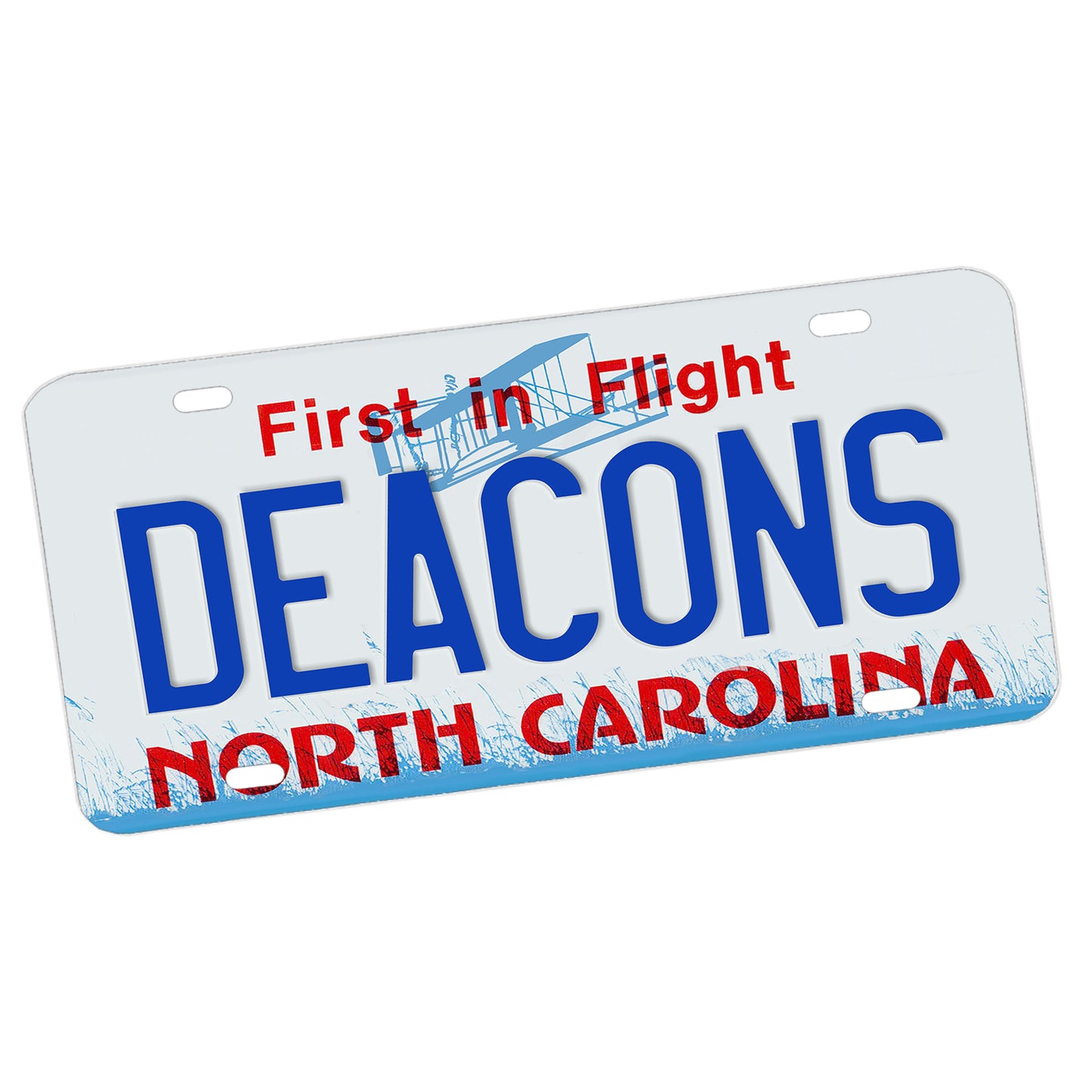 LP-1015-2 North Carolina - License Plate First In Flight Deacons