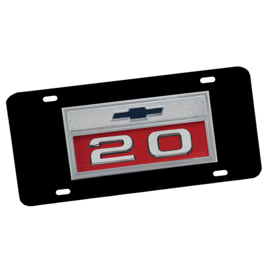 LP-121-20 Aluminum License Plate 1966 Chevrolet C20 Pick Up Sign