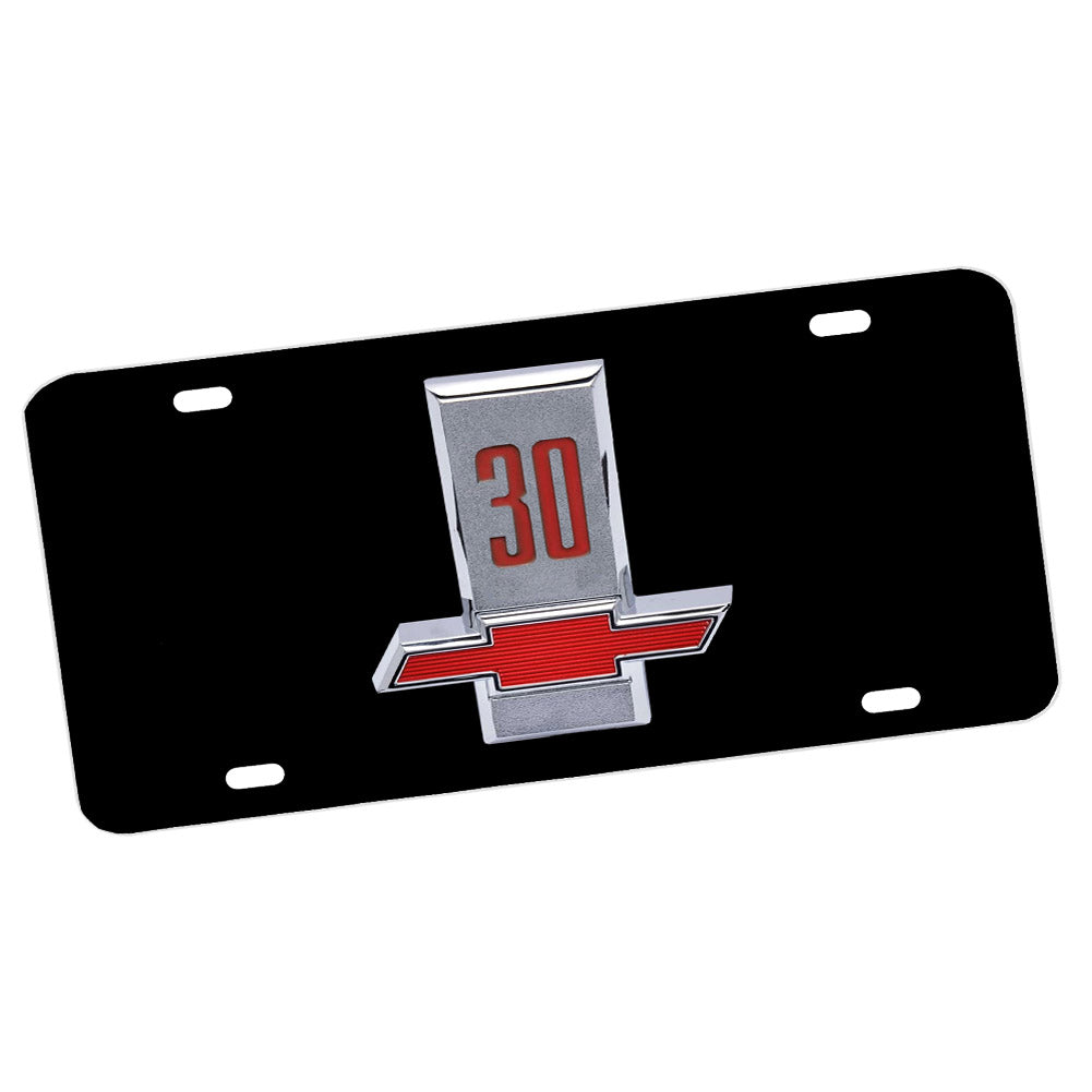 LP-122-30 Aluminum License Plate 1963 Chevrolet C30 Pick Up Sign