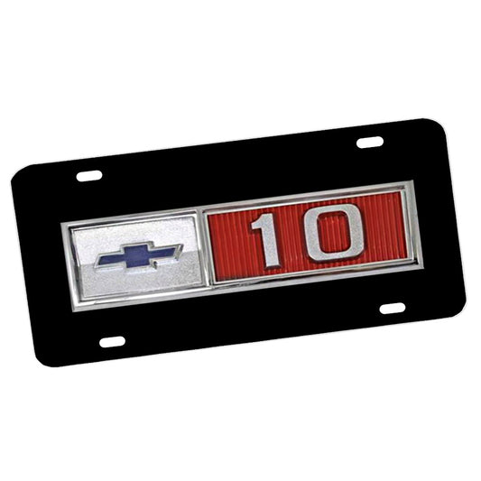 LP-125-10 Aluminum License Plate 1965 Chevrolet C10 Pick Up Sign