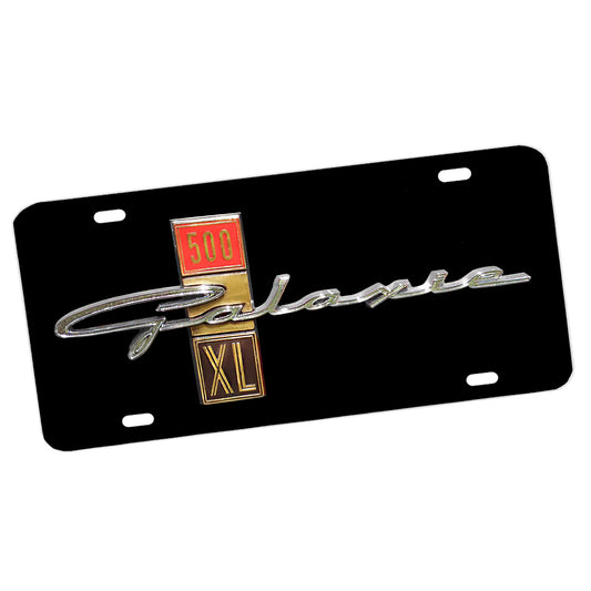 LP-1314 License Plate - Galaxie 1963 Galaxie XL Design