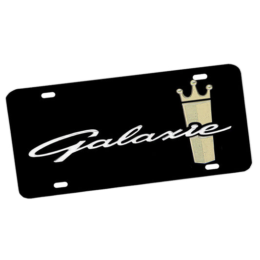 LP-1316 License Plate - Galaxie 1963 Galaxie 500 Emblem