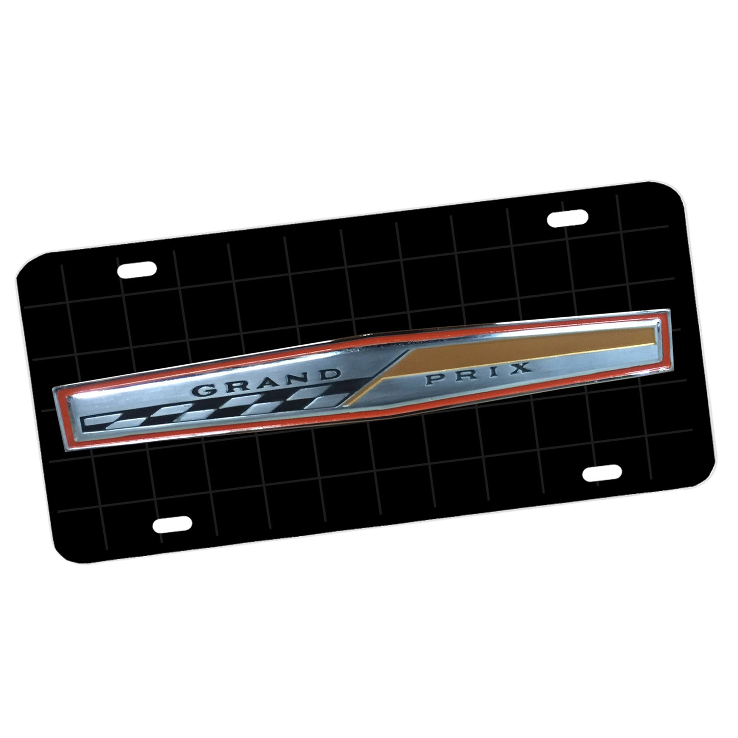 LP-1326 License Plate - Grand Prix 1960's Pontiac Grand Prix