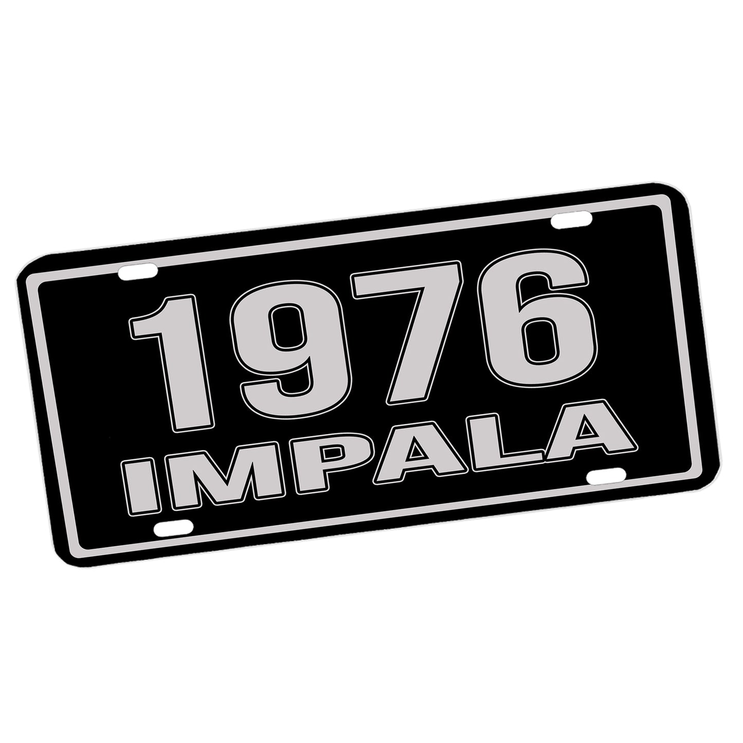 LP-303-Fifth Generation 1971-1976 Chevrolet Impala License Plate
