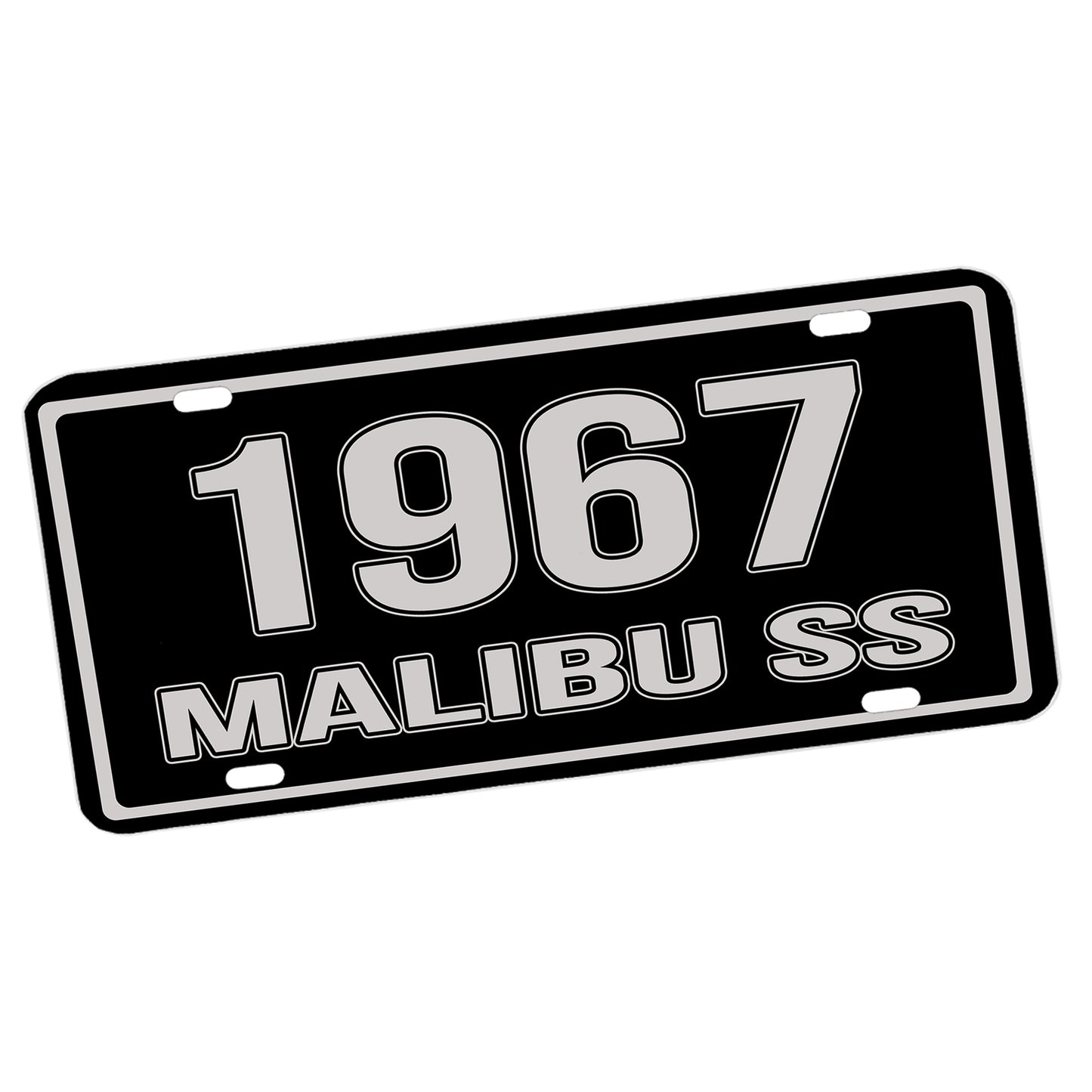 LP-312 1964-1967 First Generation Chevrolet Malibu SS Aluminum License Plate