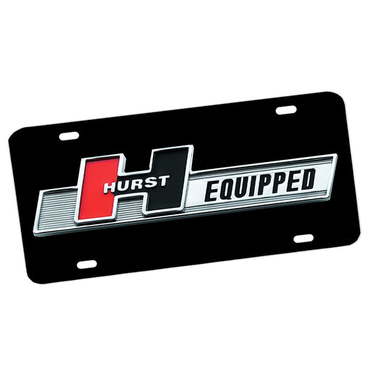 LP-464 License Plate - Hurst / Olds Shift Equipped