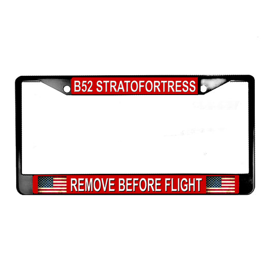 LPF-008 License Plate Frame - Aviation Air Force B52 Stratofortress