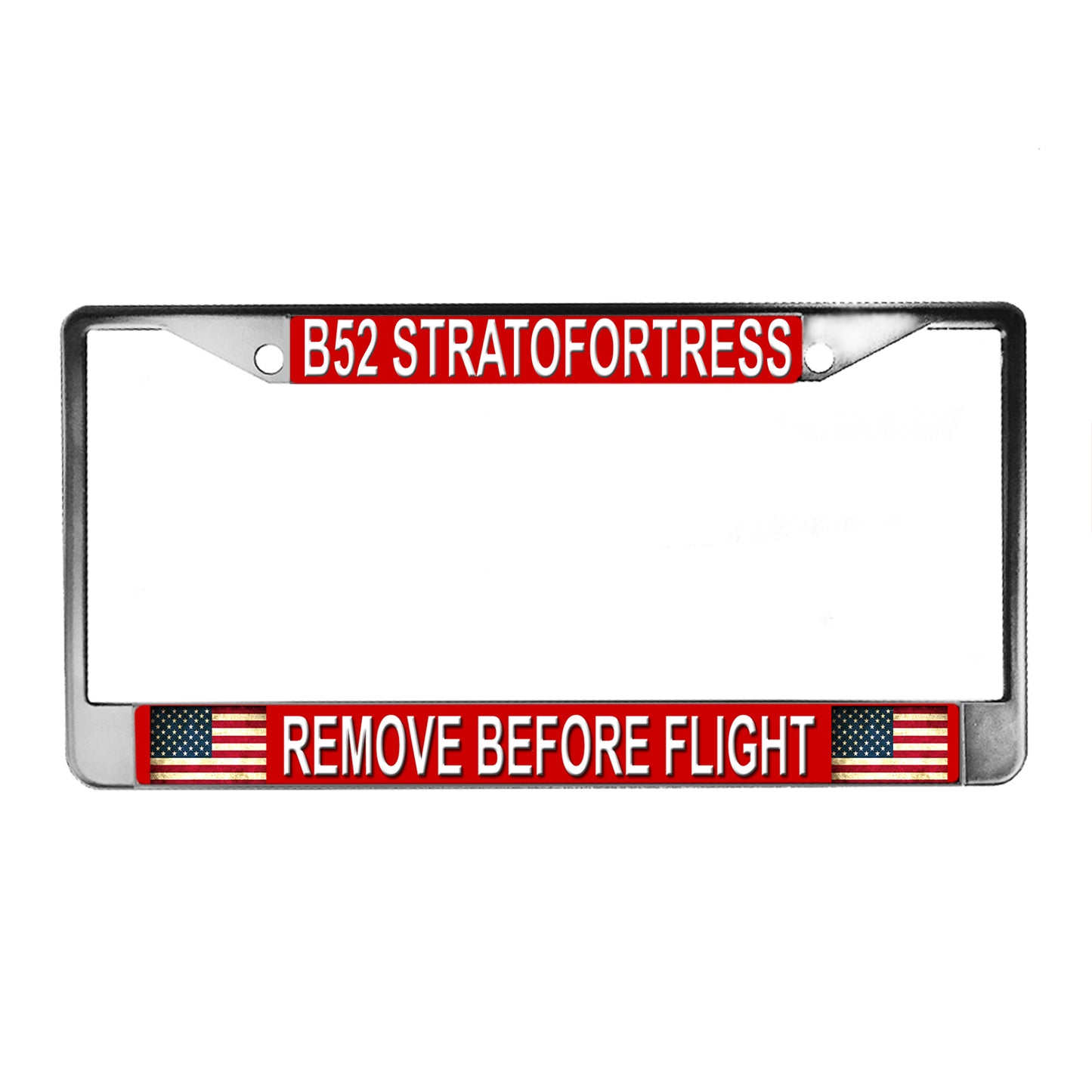 LPF-008 License Plate Frame - Aviation Air Force B52 Stratofortress