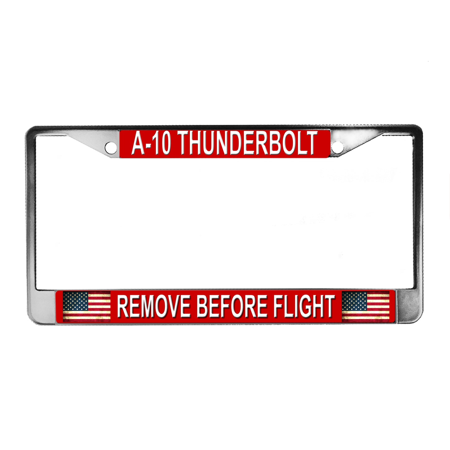 LPF-017 License Plate Frame - Aviation Air Force A-10 Thunderbolt