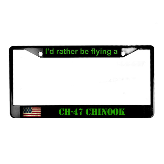 LPF-021-3 License Plate Frame - Army CH-17 Chinook Helicopter