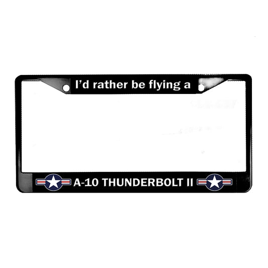 LPF-028-1 License Plate Frame - Air Force A-10 Thunderbolt II