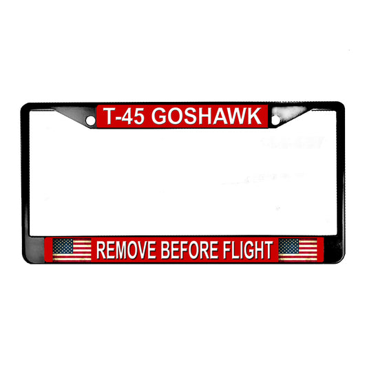 LPF-029 License Plate Frame - Marine Navy T-45 Goshawk Trainer