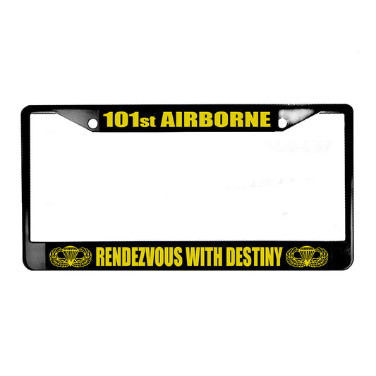 LPF-050-4 License Plate Frame - Army 18th101st Airborne Rendevous