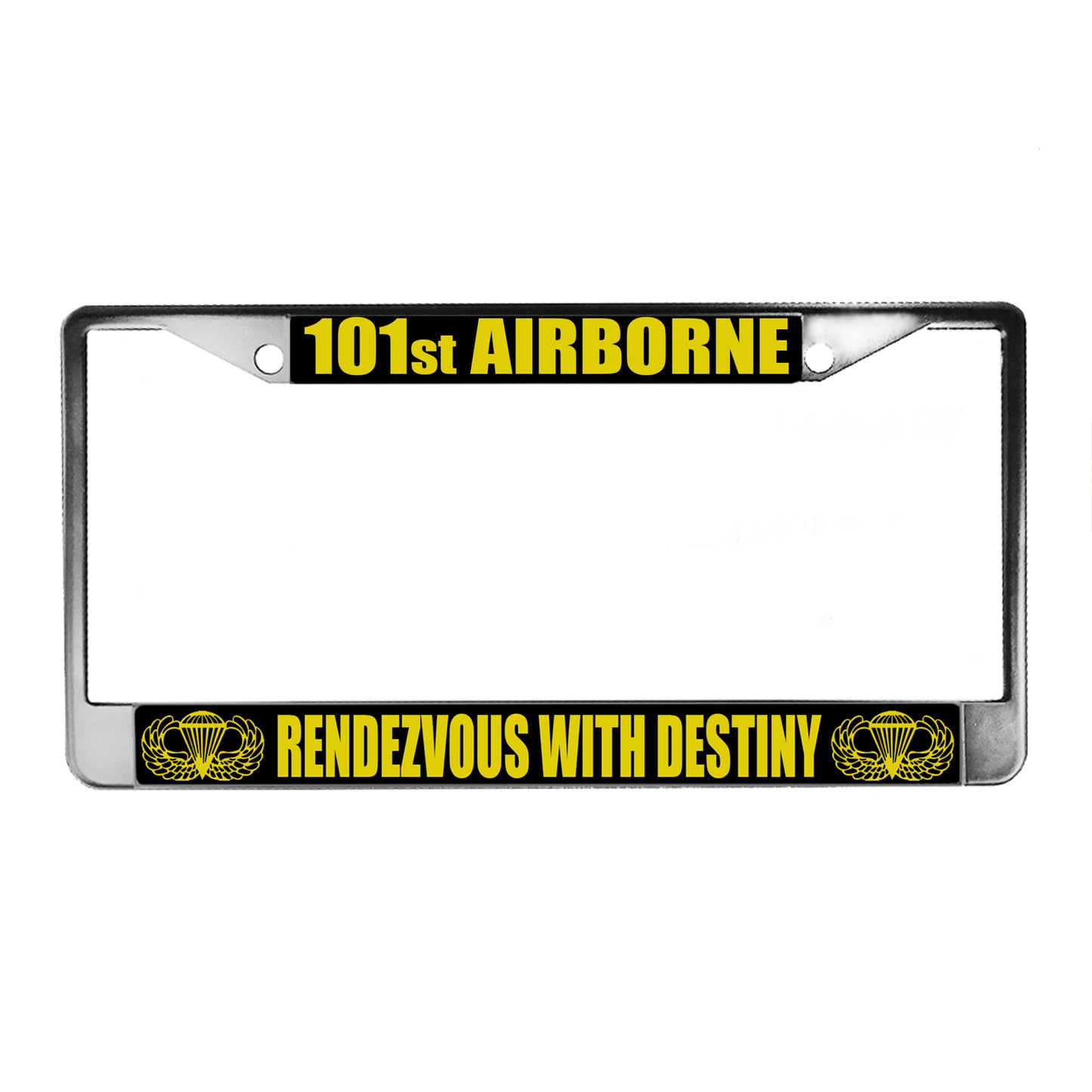 LPF-050-4 License Plate Frame - Army 18th101st Airborne Rendevous
