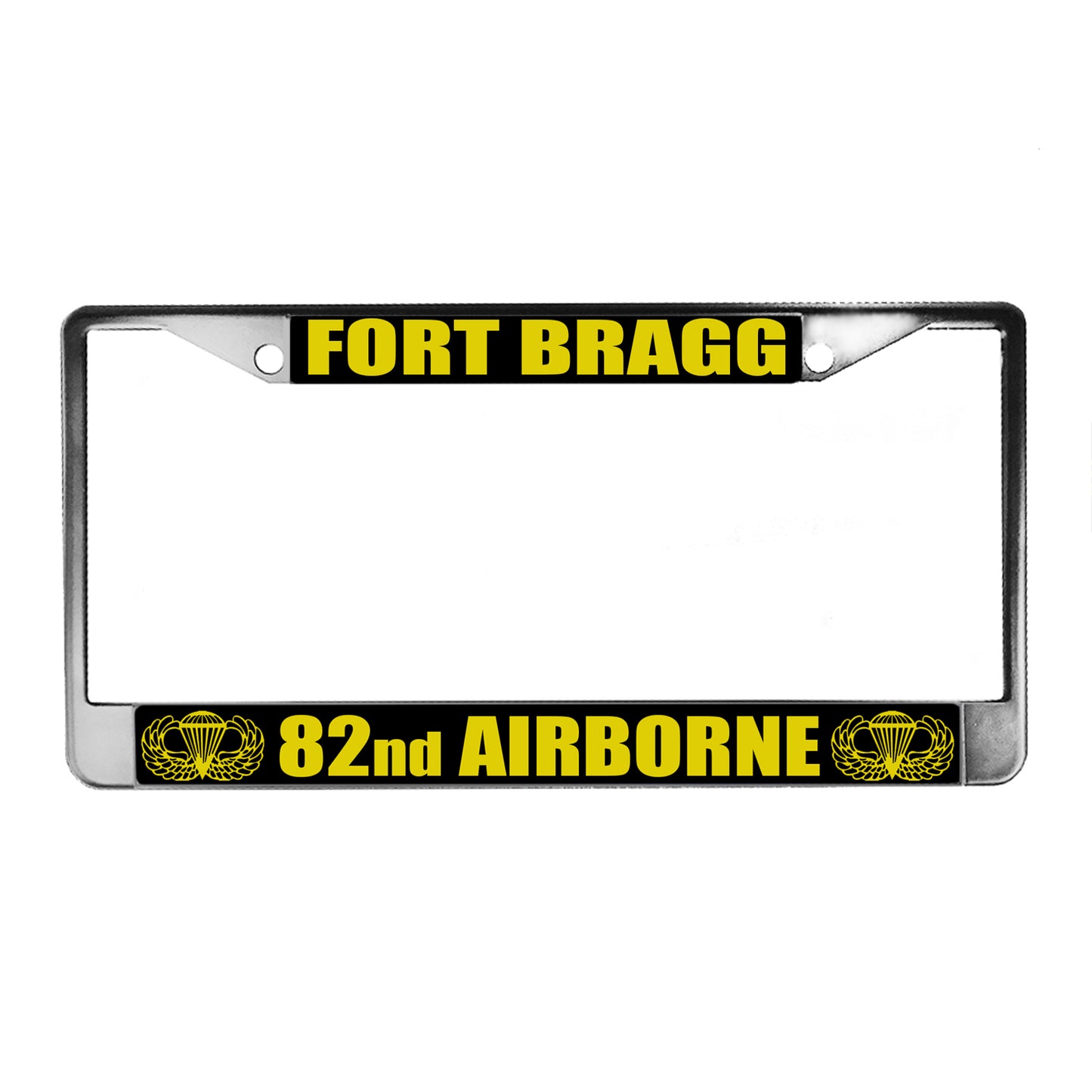 LPF-050-9 License Plate Frame - Army 82nd Airborne Fort Bragg
