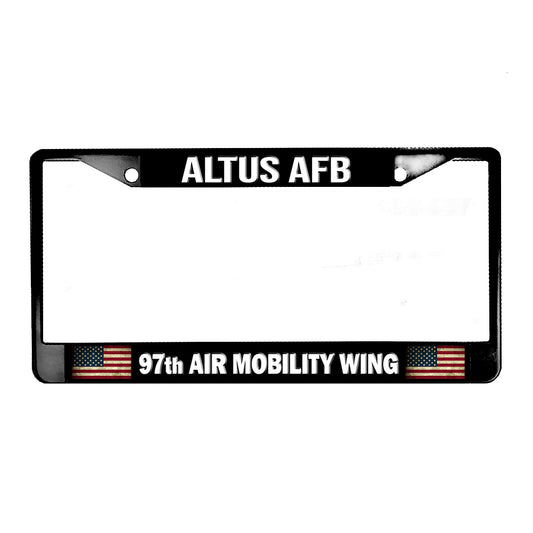 LPF-054-1 License Plate Frame - Air Force Altus AFB