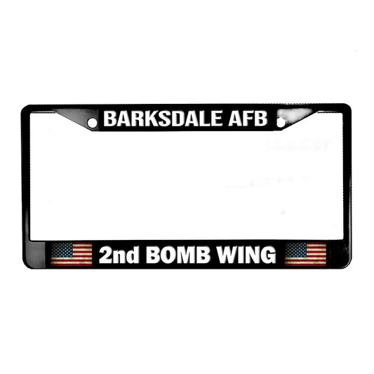 LPF-054-3 License Plate Frame - Air Force Barksdale AFB