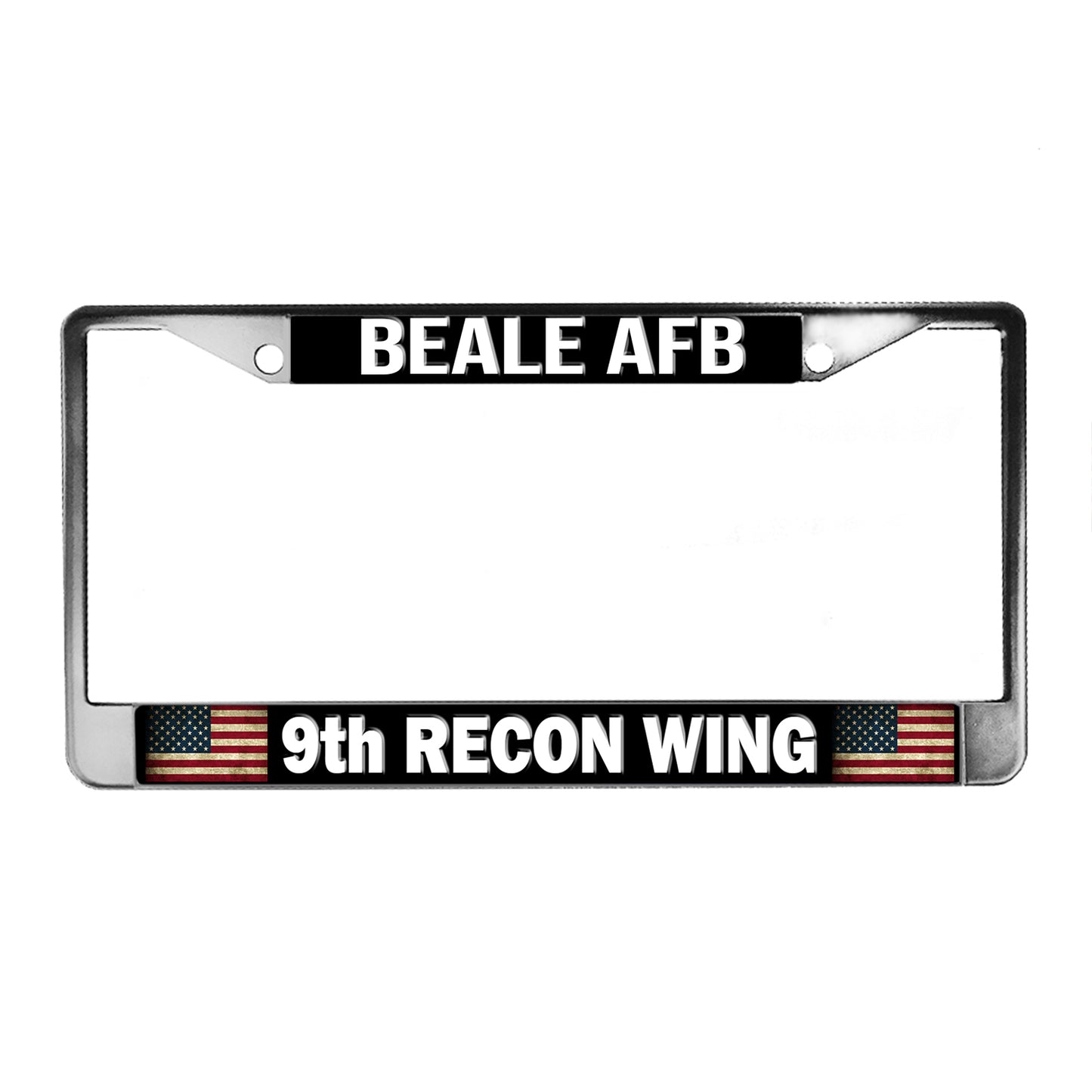 LPF-054-4 License Plate Frame - Air Force Beale AFB