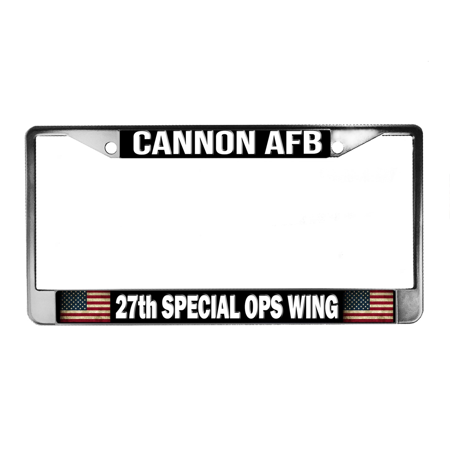 LPF-054-5 License Plate Frame - Air Force Canon AFB