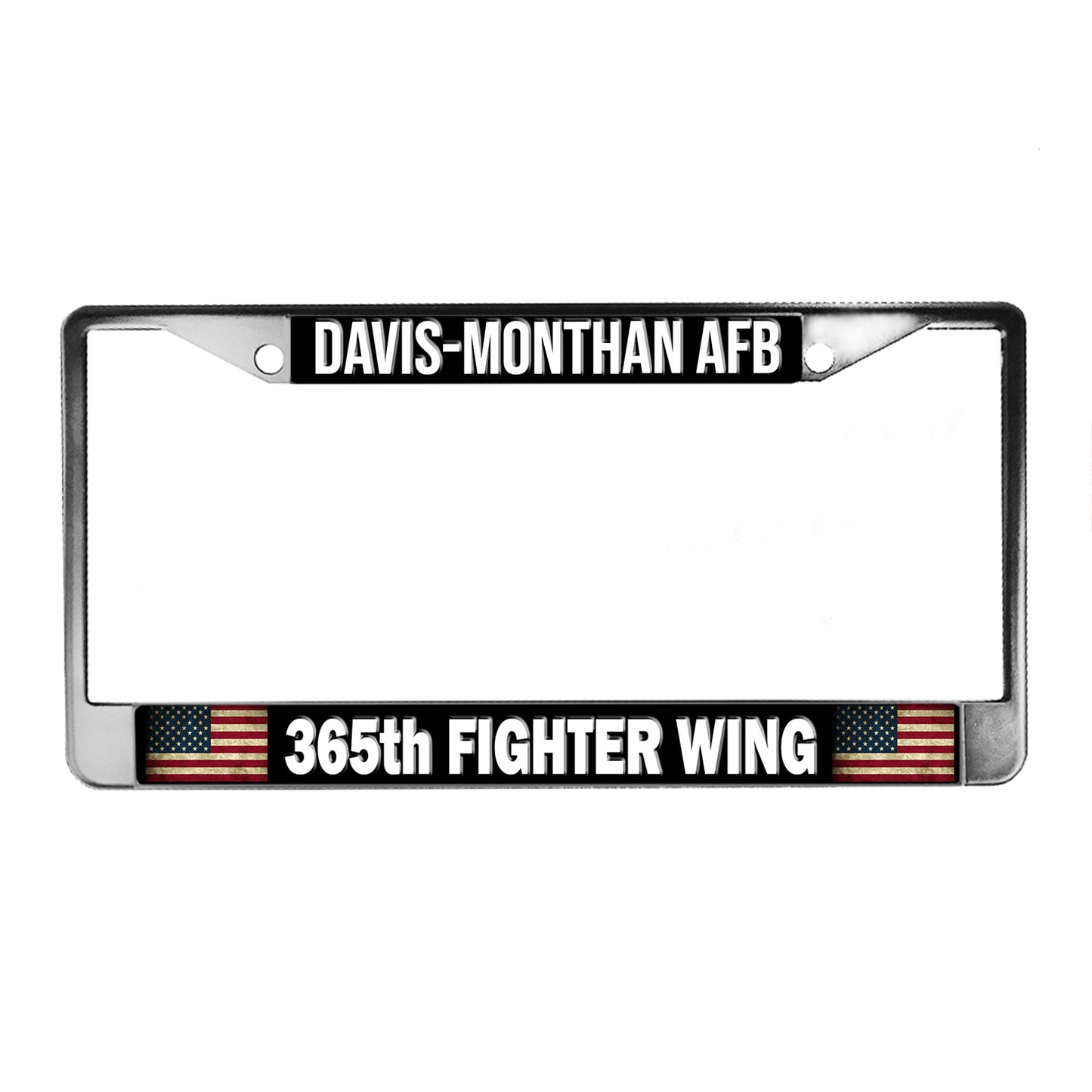 LPF-054-9 License Plate Frame - Air Force Davis-Monthan AFB