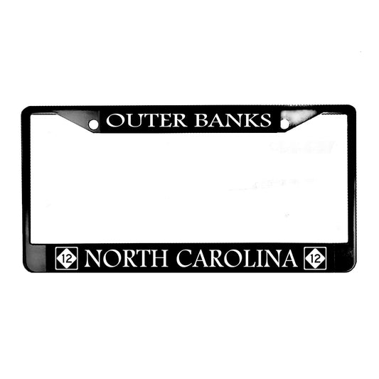 LPF-058 License Plate Frame - North Carolina Outer Banks Towns