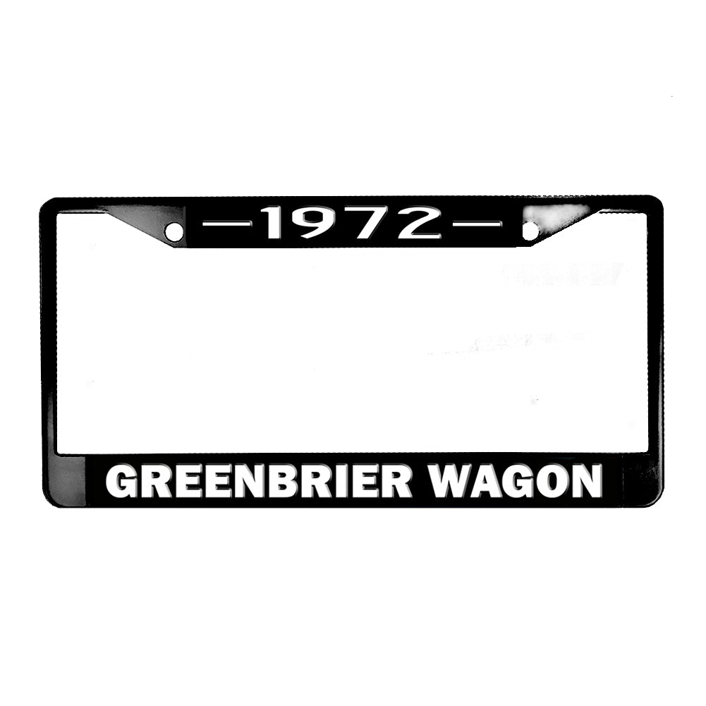 LPF-083 License Plate Frame - Greenbrier Wagon 1964 -1972 Station Wagon