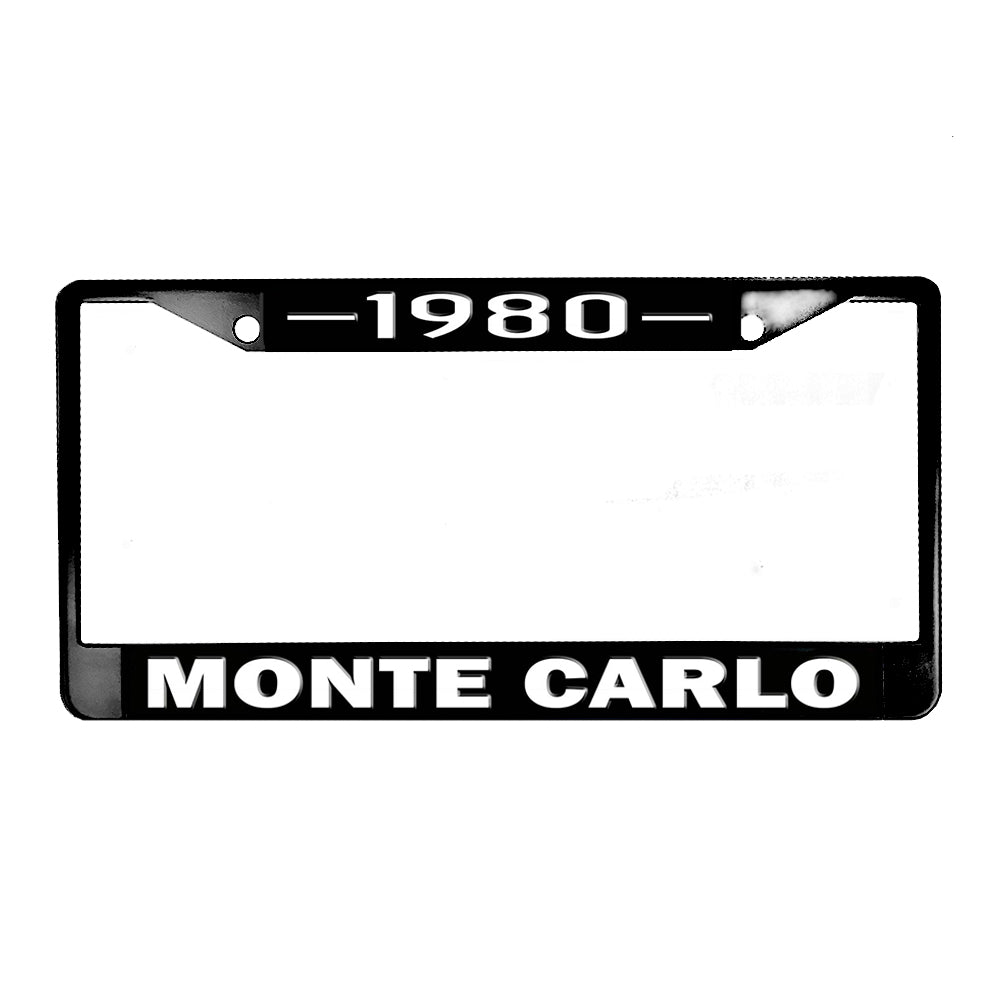 LPF-091 License Plate Frame - Monte Carlo 1970 -2007 Classic Car
