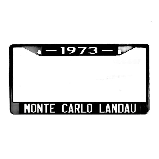LPF-094 License Plate Frame - Monte Carlo Landau 1973 -1975 Classic Car
