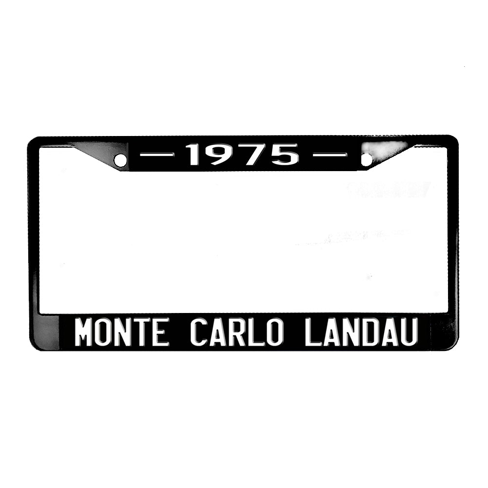 LPF-094 License Plate Frame - Monte Carlo Landau 1973 -1975 Classic Car