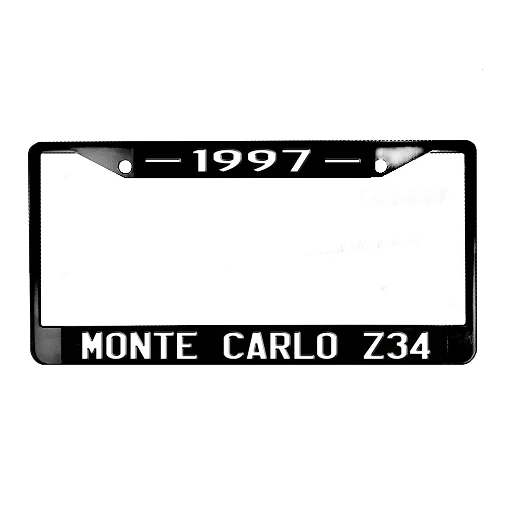 LPF-096 License Plate Frame - Monte Carlo Z-34 1995-1999 Classic Car