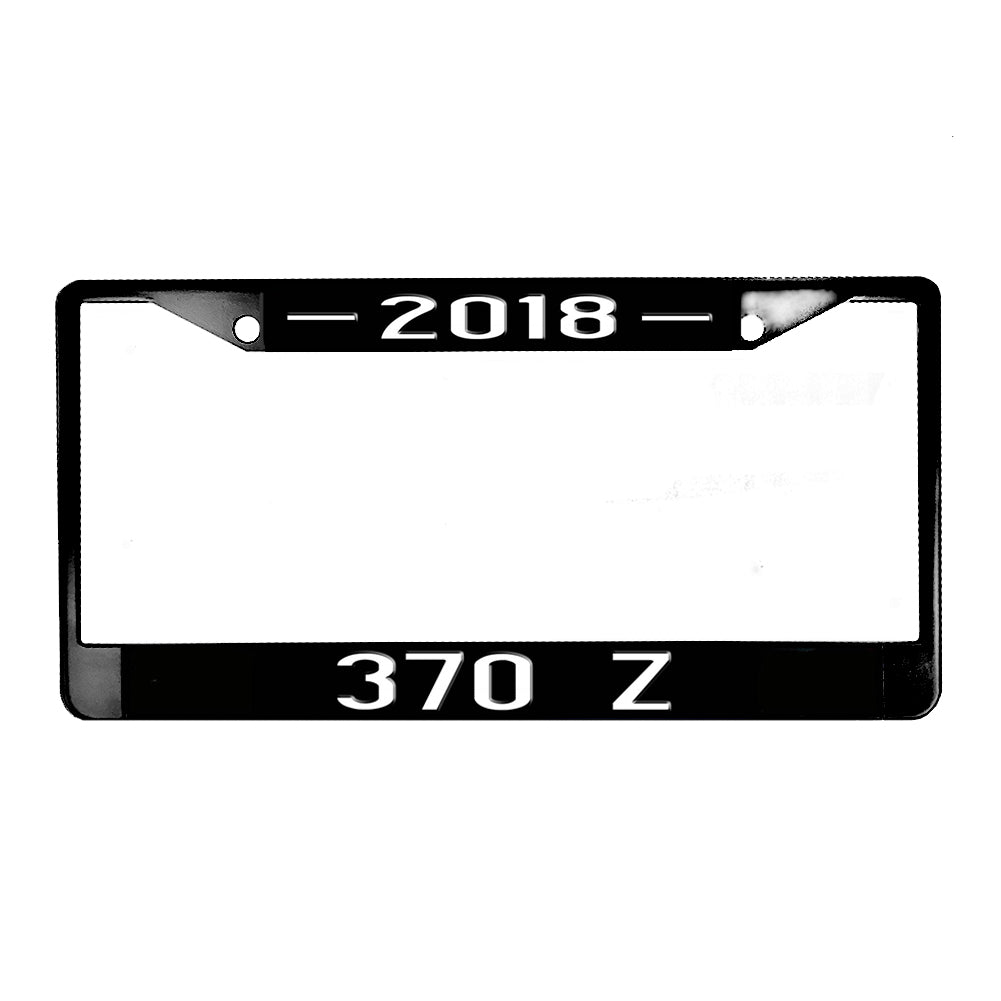 LPF-106 License Plate Frame - Nissan 370Z 2010 through 2020 Sports Car